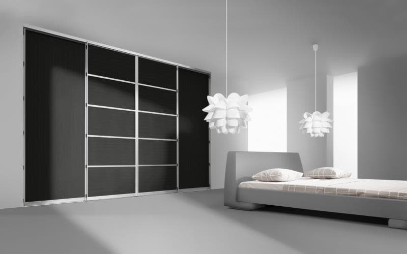 Sorrento Gloss Black Bedroom